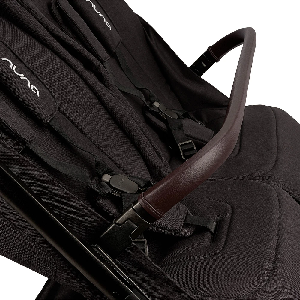 Double TRVL Stroller - Caviar