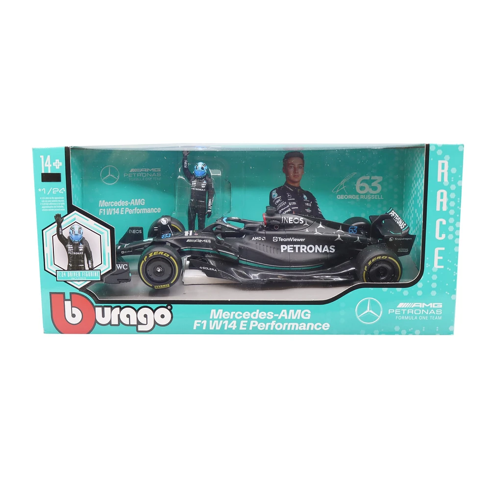 Race F1 Mercedes-AWG W14 E Performance - Voiture et Figurine