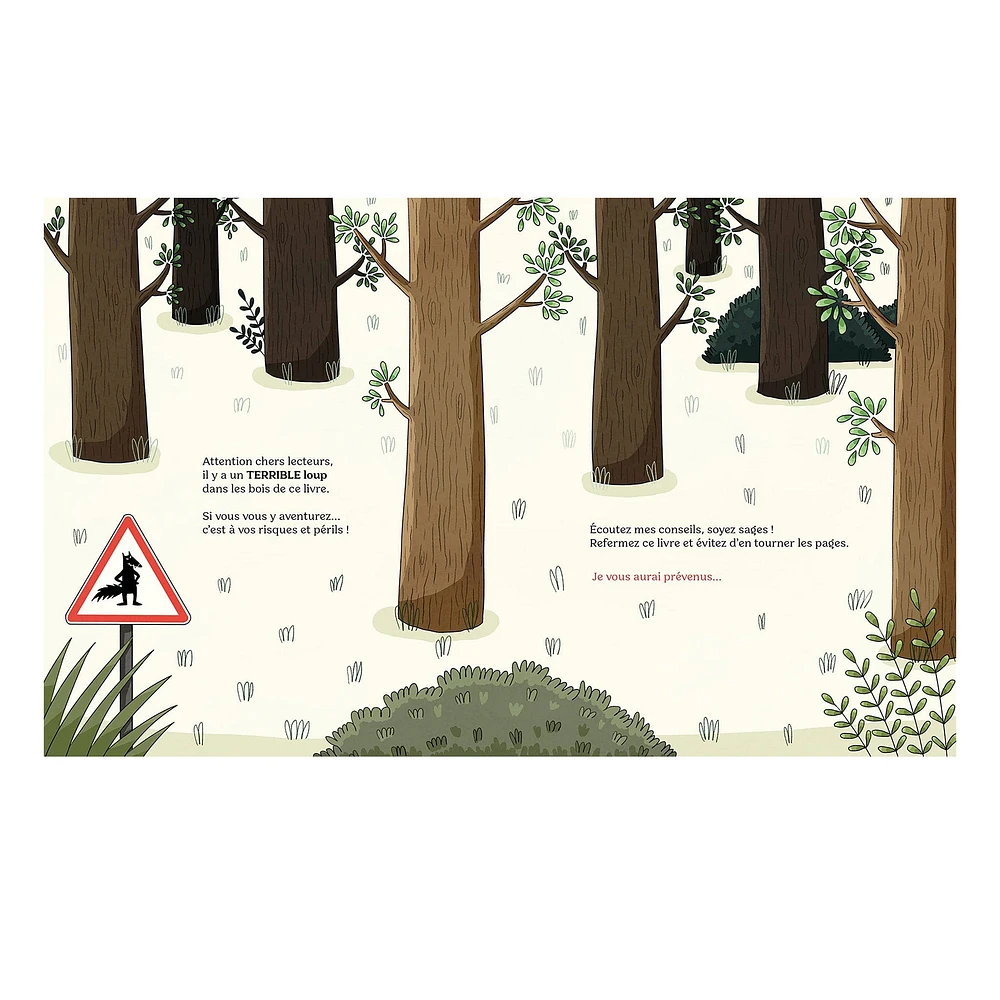 Attention, il y a un loup dans ce livre