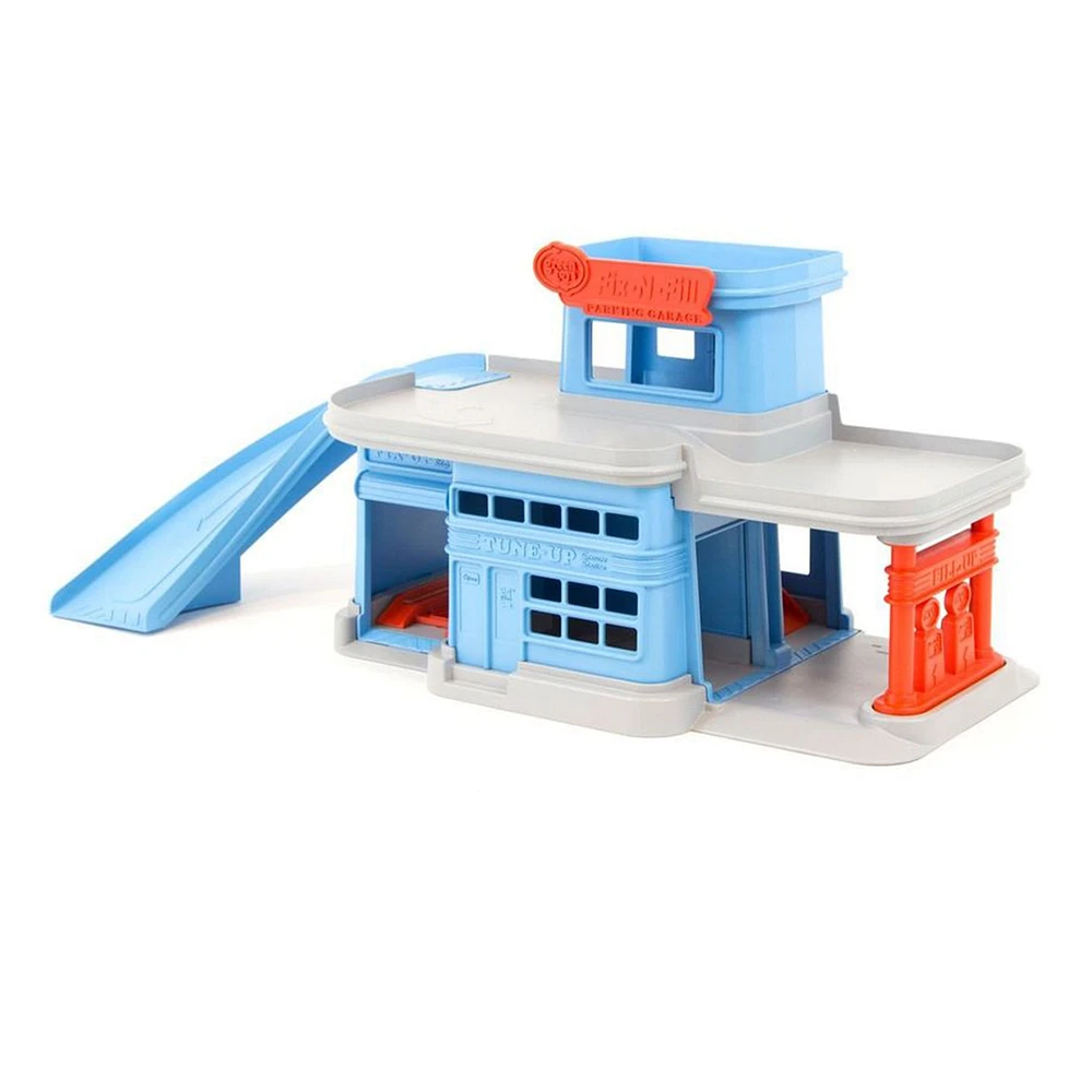 Garage avec Hélicoptère Voitur