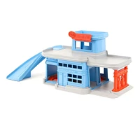 Garage avec Hélicoptère Voitur