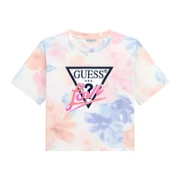 T-shirt Imprimé Fleurs 7-14ans