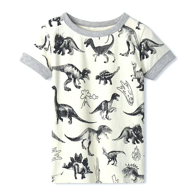 Pyjama Short 2 Pièces Dinos 3-10ans