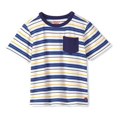 Bamboo Sriped T-Shirt 2-8y