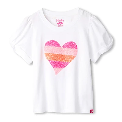 T-Shirt Coeur 3-8ans