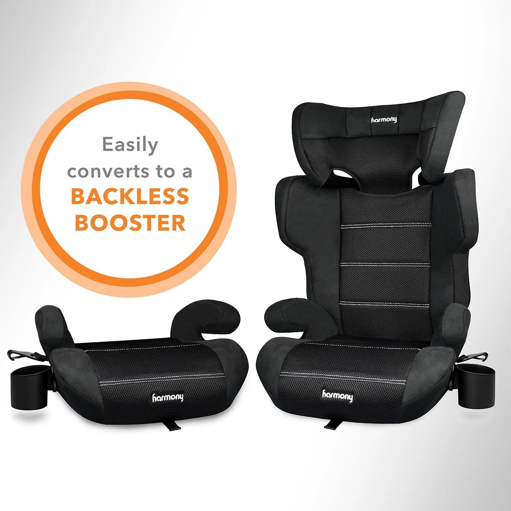 Dreamtime Elite Comfort Booster Car Seat with UAS - Black