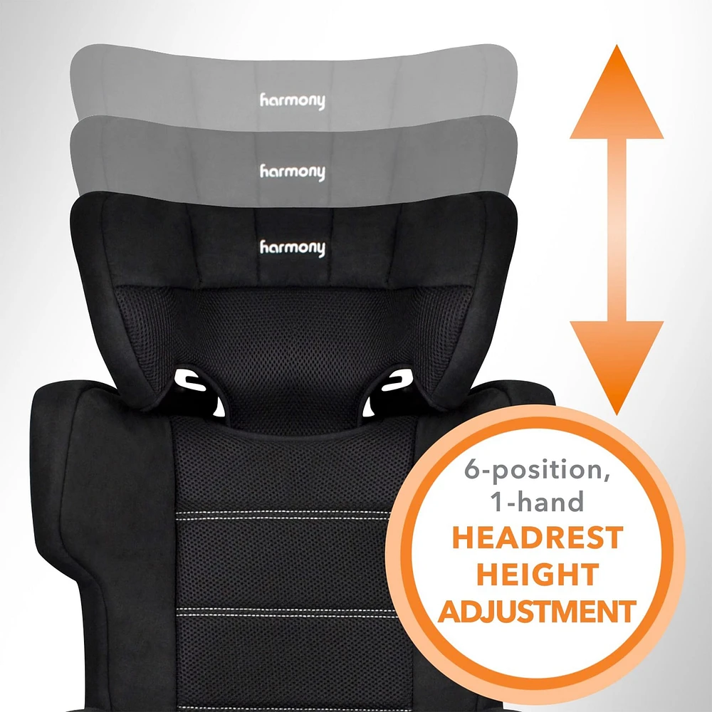 Dreamtime Elite Comfort Booster Car Seat with UAS - Black