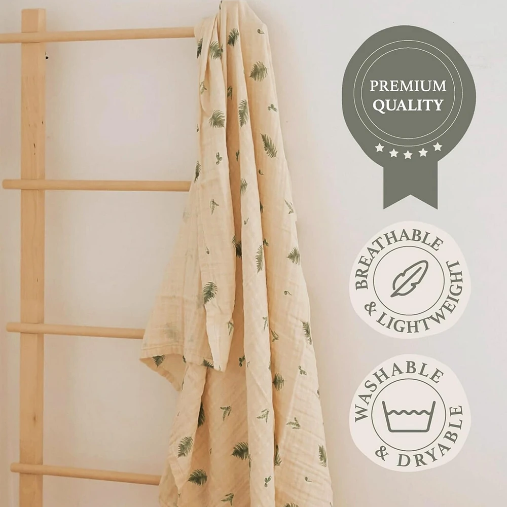 Muslin Blanket (2) - Fern