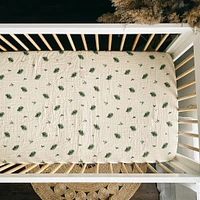 Baby Crib Fitted Sheet - Fern