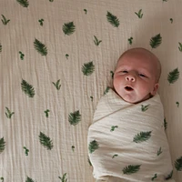 Baby Crib Fitted Sheet - Fern