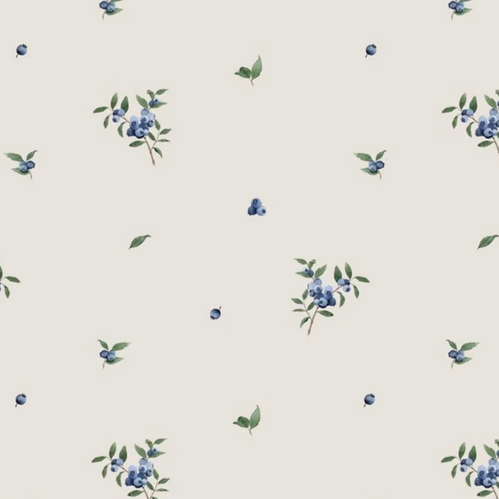 Large Couverture Mousseline 4 Épaisseurs -Bleuets