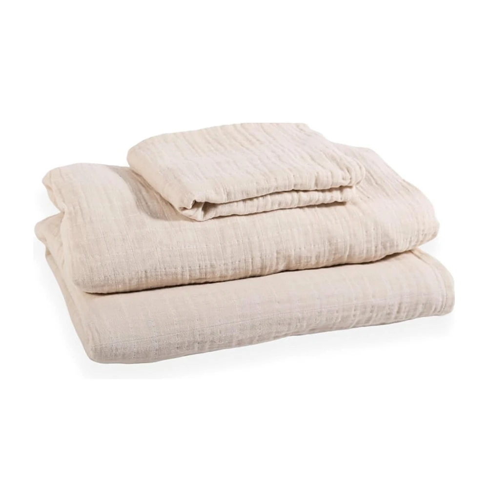 Ensemble de draps pour lit simple - 3 pièces