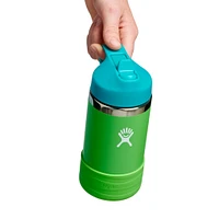 Bouteille 12oz Wide Mouth Hydro Flask - Vert/Bleu