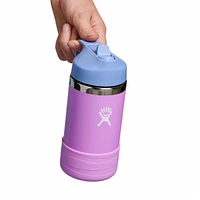 12oz Kids Wide Straw Bottle - Lilac/Pink