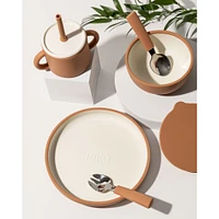Silicone Suction Plate - Tan