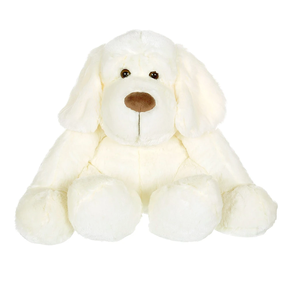 Peluche Chien Beige 20''