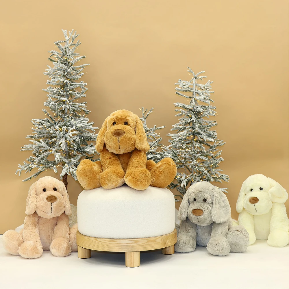 Peluche Chien Beige 20''