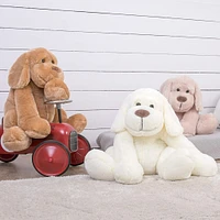 Peluche Chien Beige 20''
