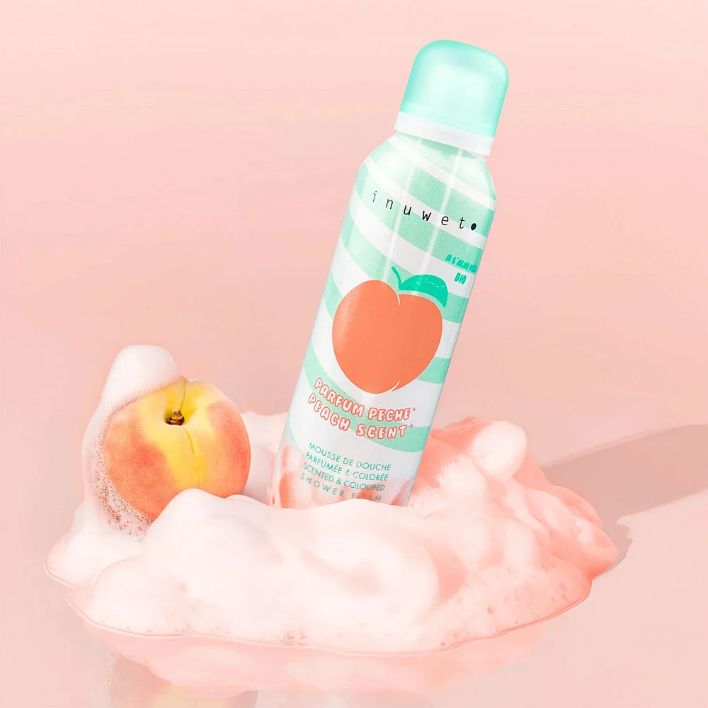 Mousse de Douche -Parfum de Pêche