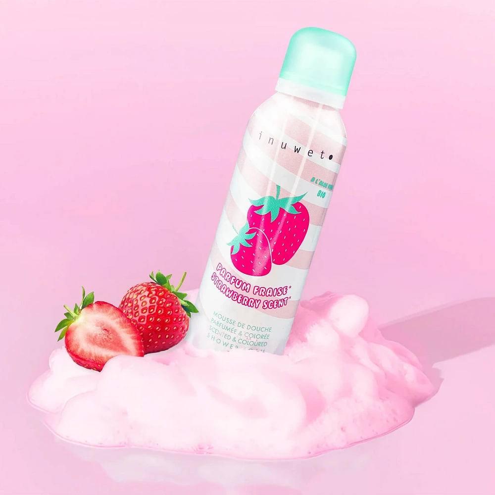 Shower Foam - Strawberry Scent 