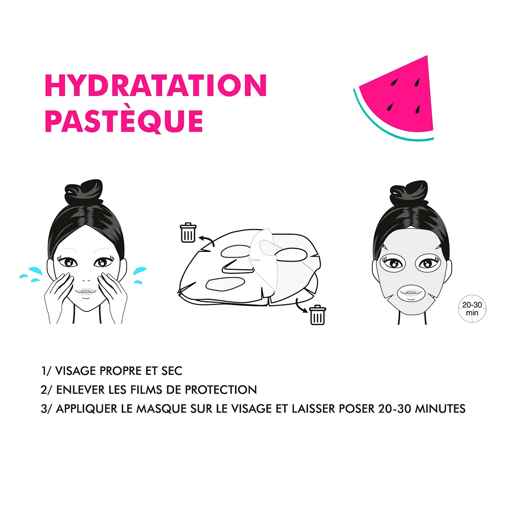 Masque Hydratant Pastèque
