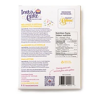 Carte de Souhaits + Gâteau Instantané Vanille - Félicitations