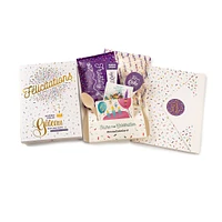Carte de Souhaits + Gâteau Instantané Vanille - Félicitations