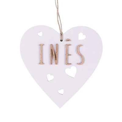 Vintiun-Custom Heart 9cm White