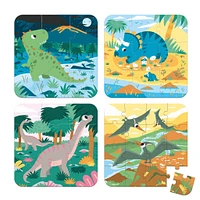 Casse-Tête 4 en 1 - Dinosaures