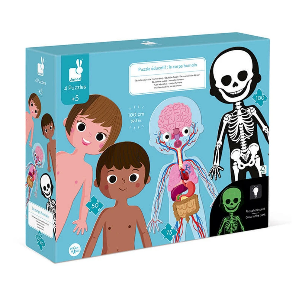 Educational Puzzle Human Body 