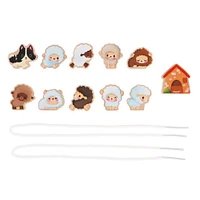 Sheep Threading Beads