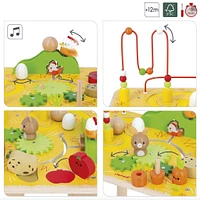 Wooden Farm Activity Table