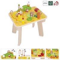 Wooden Farm Activity Table