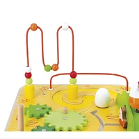 Wooden Farm Activity Table