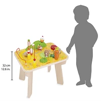 Wooden Farm Activity Table