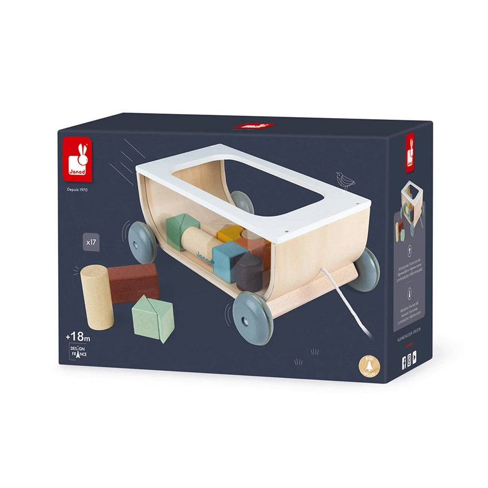 Sweet Cocoon Cart With Blocks