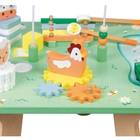 Table d'Activités en Bois -  Jolie Prairie