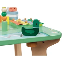 Table d'Activités en Bois -  Jolie Prairie