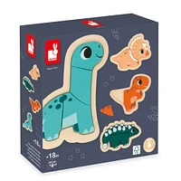 Casse-têtes en Bois - Dinosaures