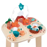 Table d'Activités en Bois - Dino