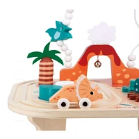 Table d'Activités en Bois - Dino