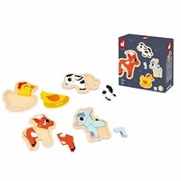Wood Puzzle Farm