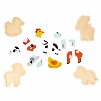 Wood Puzzle Farm