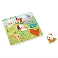 Puzzle Tactile Farm