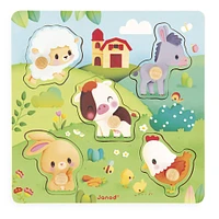 Puzzle Tactile Farm