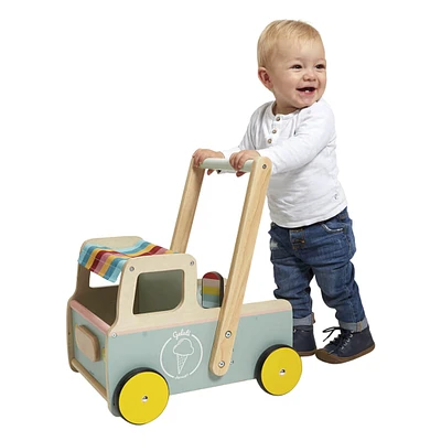 Ice Cream Cart Push-Along Trolley