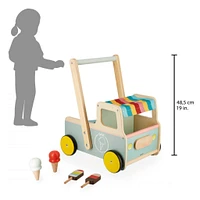 Ice Cream Cart Push-Along Trolley