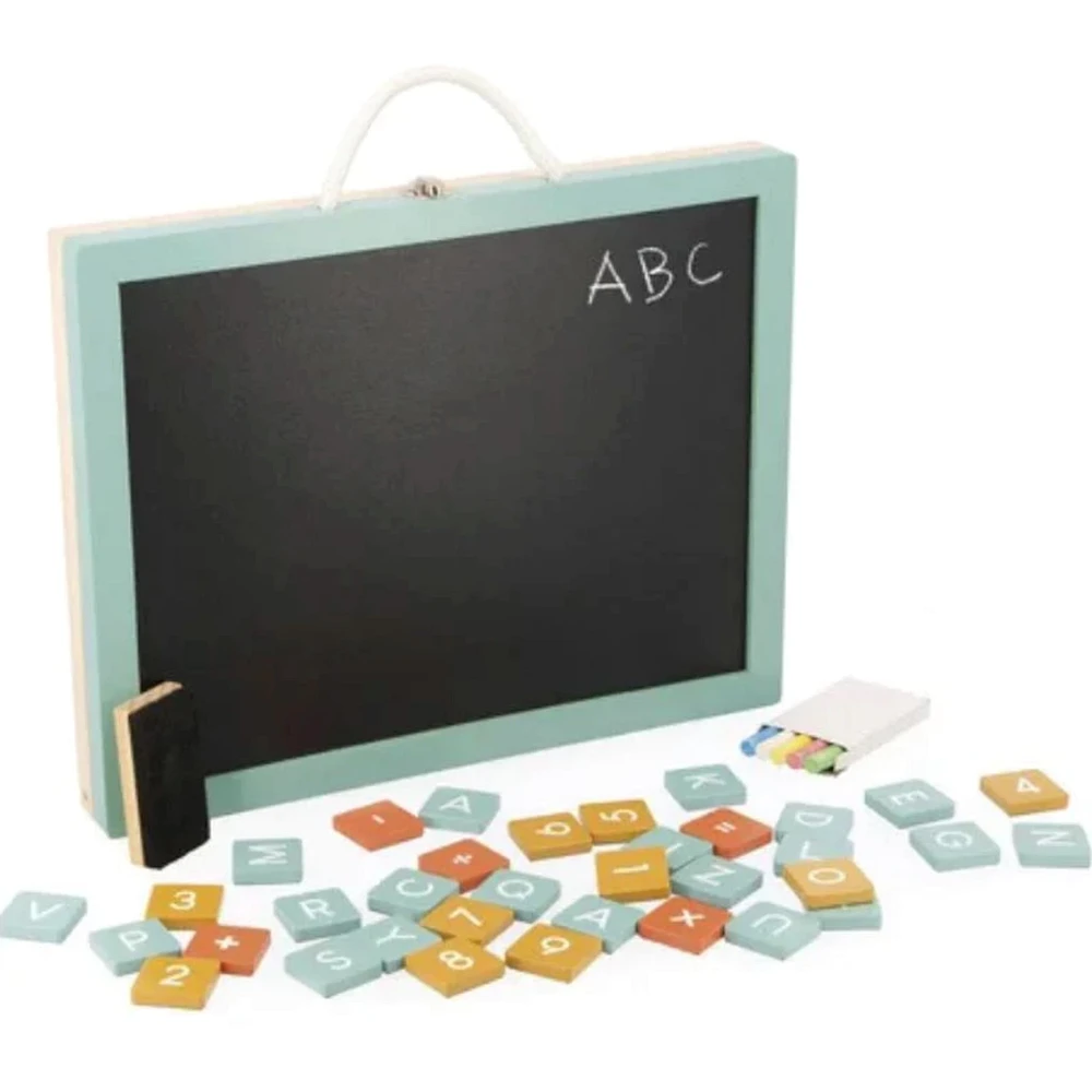 4-in-1 Portable Magnetic and Chalk Board