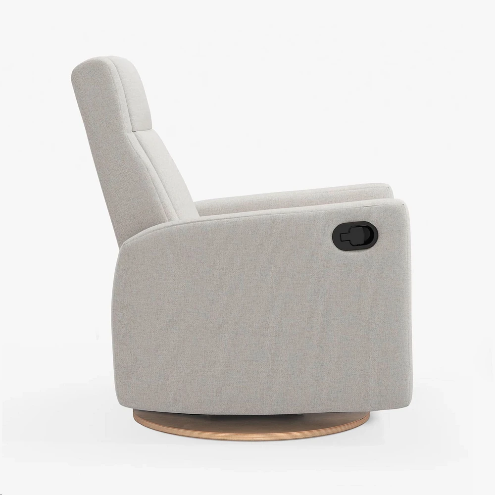 Rocking and Swivel Armchair Nelly - Alta™ 10 091 / Natural (Clement Exclusive)