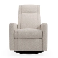 Rocking and Swivel Armchair Nelly - Beyond Sheep Vanilla / Black